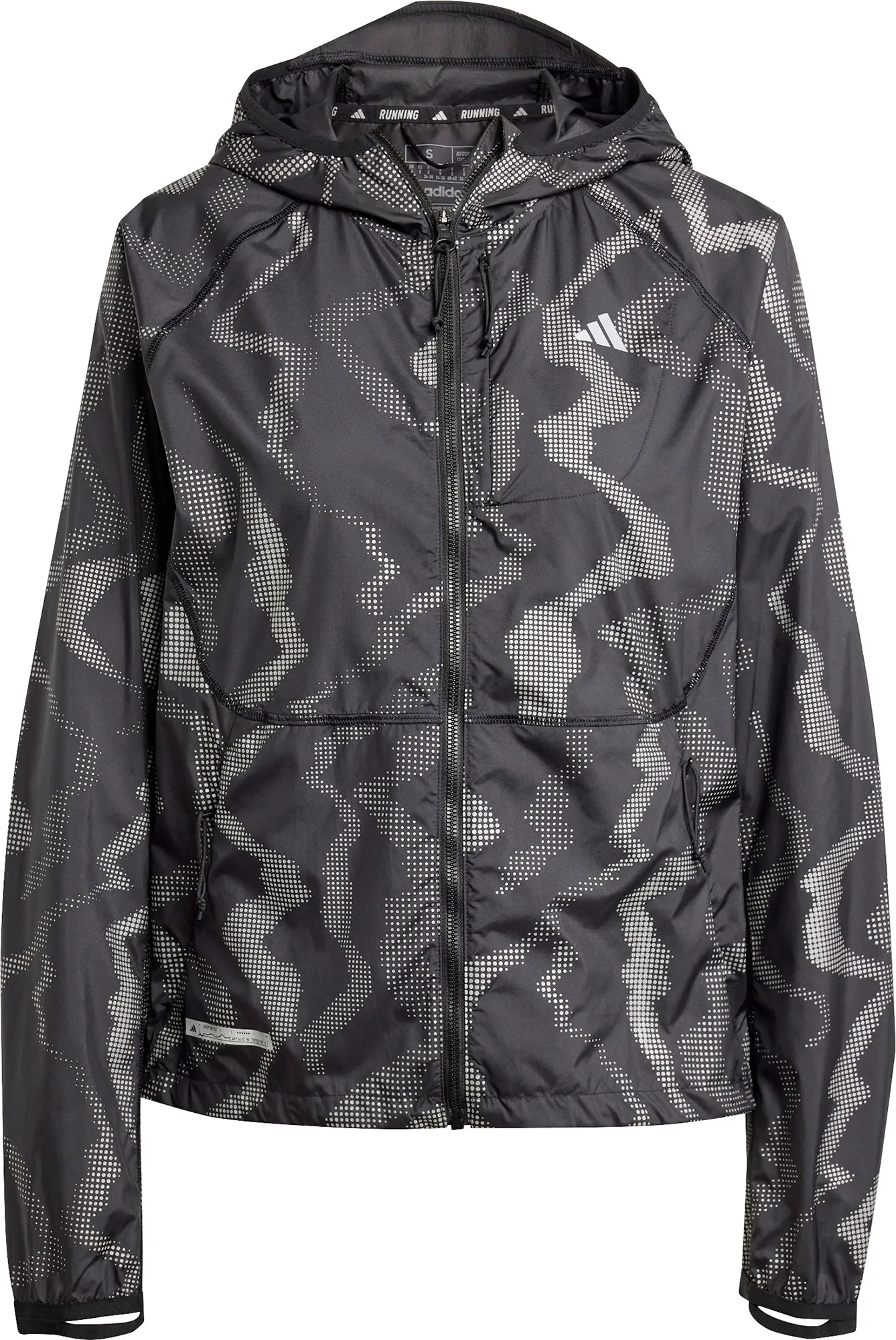 Bekleidung Adidas Damen adidas Ultimate WIND.RDY Laufjacke für Damen - Schwarz
