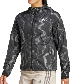 Bekleidung Adidas Damen adidas Ultimate WIND.RDY Laufjacke für Damen - Schwarz