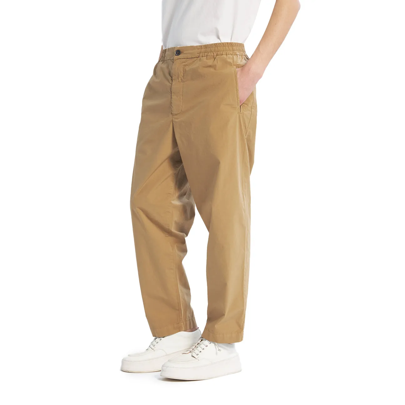 Barena Herren Canasta Pavion Hose - Khaki