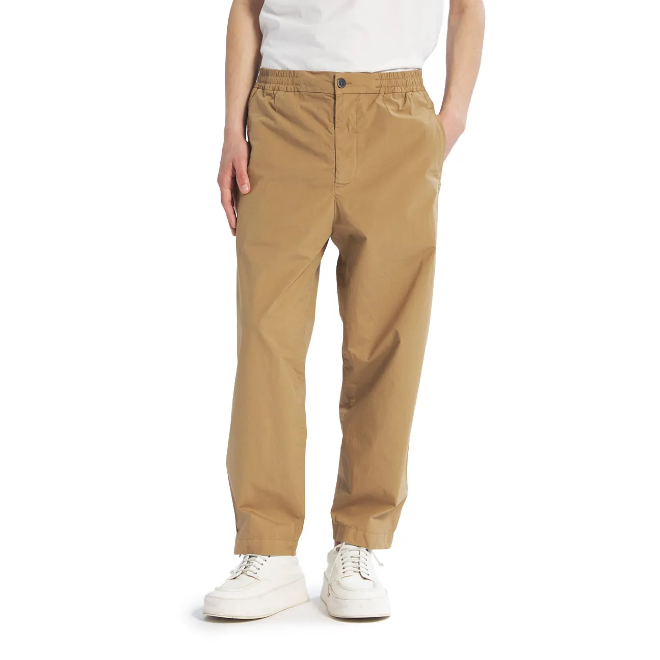 Barena Herren Canasta Pavion Hose - Khaki