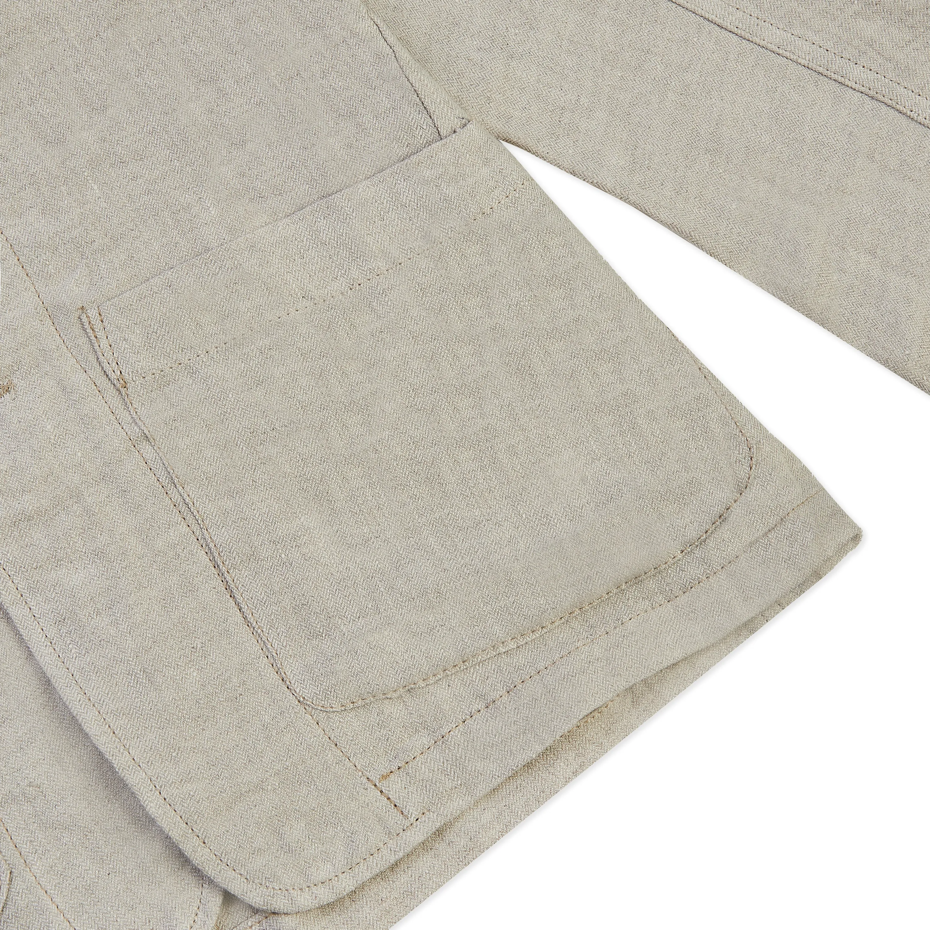 Clothing Burrows And Hare Leinen Blazer - Ecru
