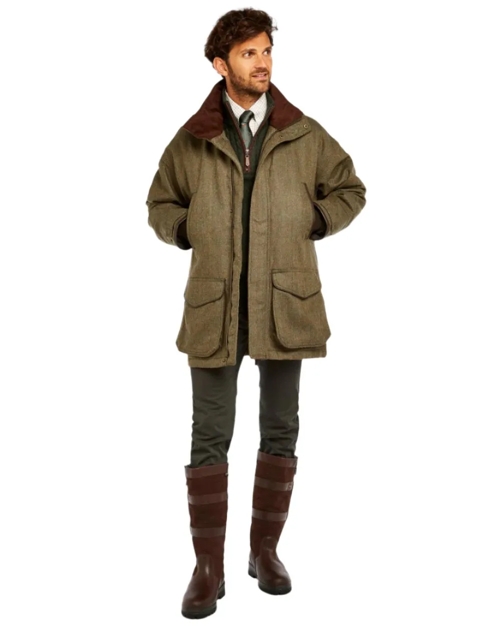 Kleidung Dubarry Dubarry Herren Ballinturbet Tweed Jagdjacke