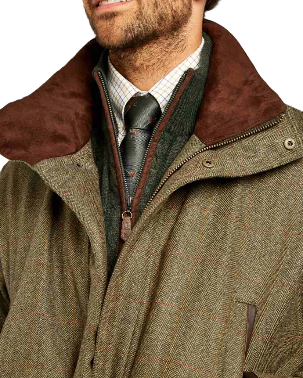 Kleidung Dubarry Dubarry Herren Ballinturbet Tweed Jagdjacke