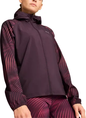 Bekleidung Puma Damen Puma Favourite Velocity Woven Laufjacke für Damen - Lila