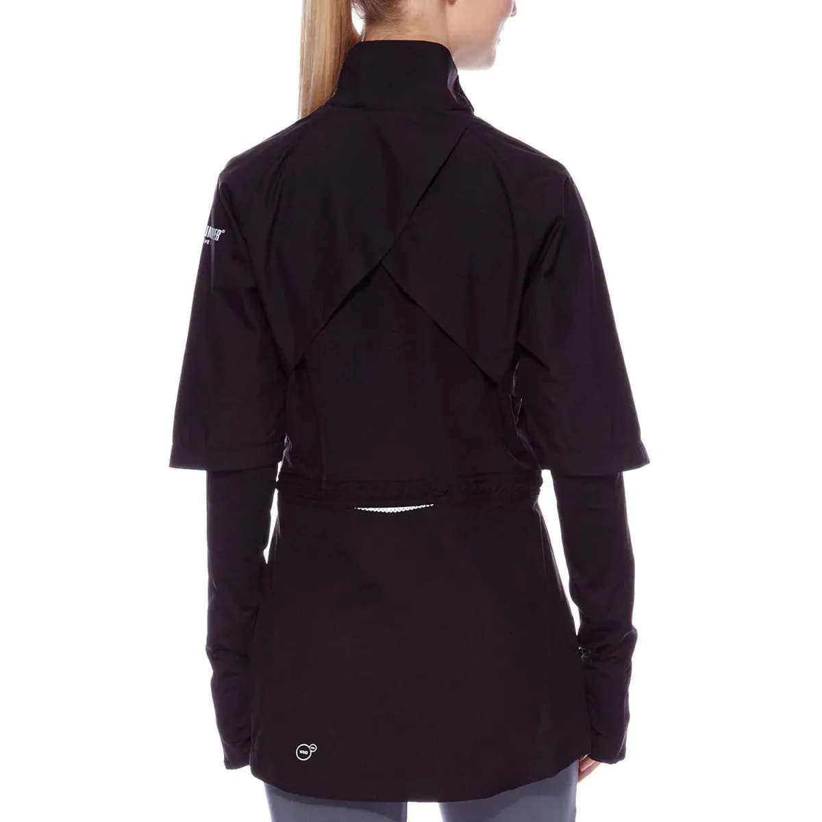 Bekleidung Puma Damen Puma Tech Gore Windstopper Laufjacke für Damen - Schwarz