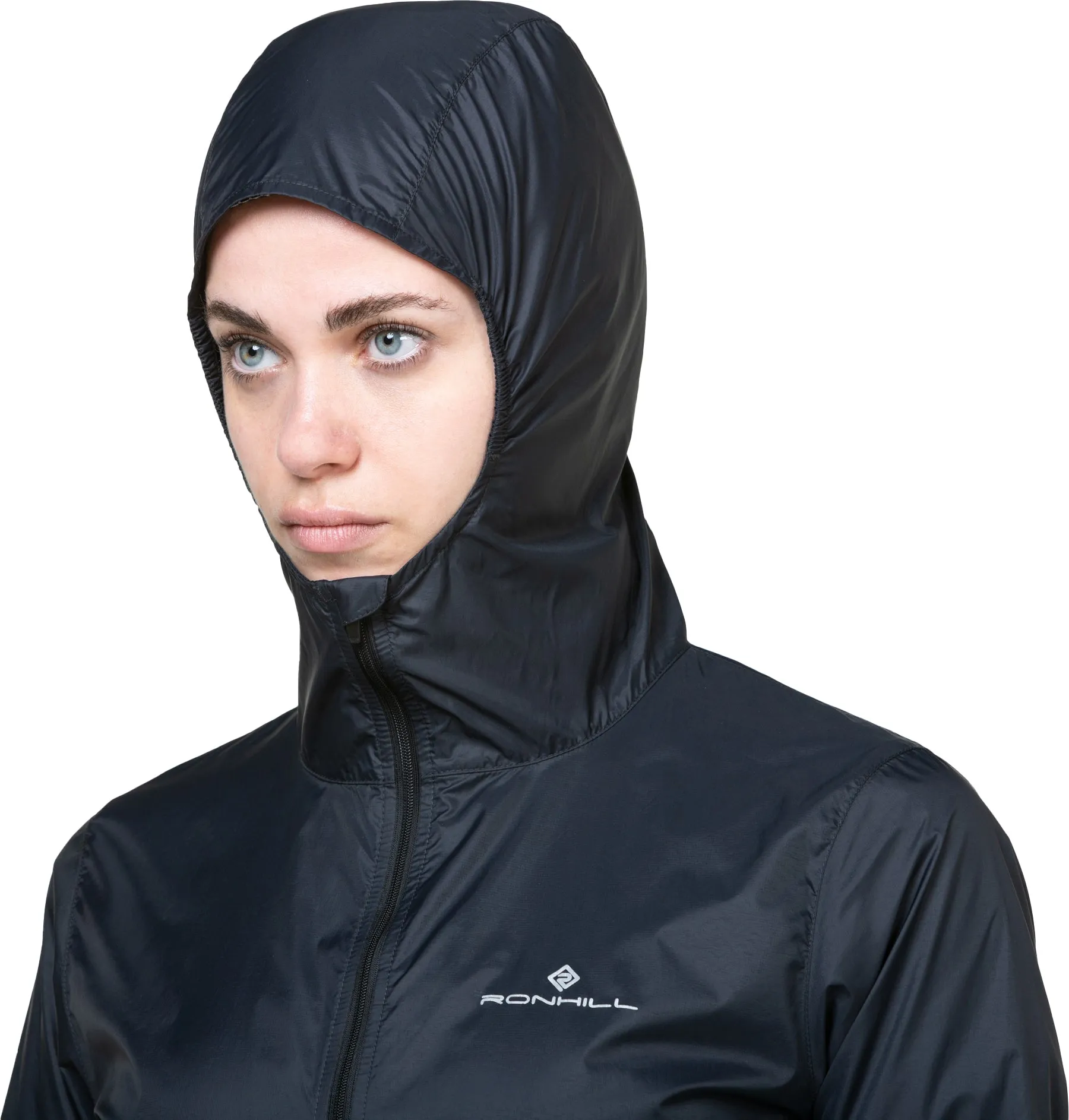 Bekleidung Ronhill Damen Ronhill Tech All Terrain Laufjacke für Damen - Schwarz
