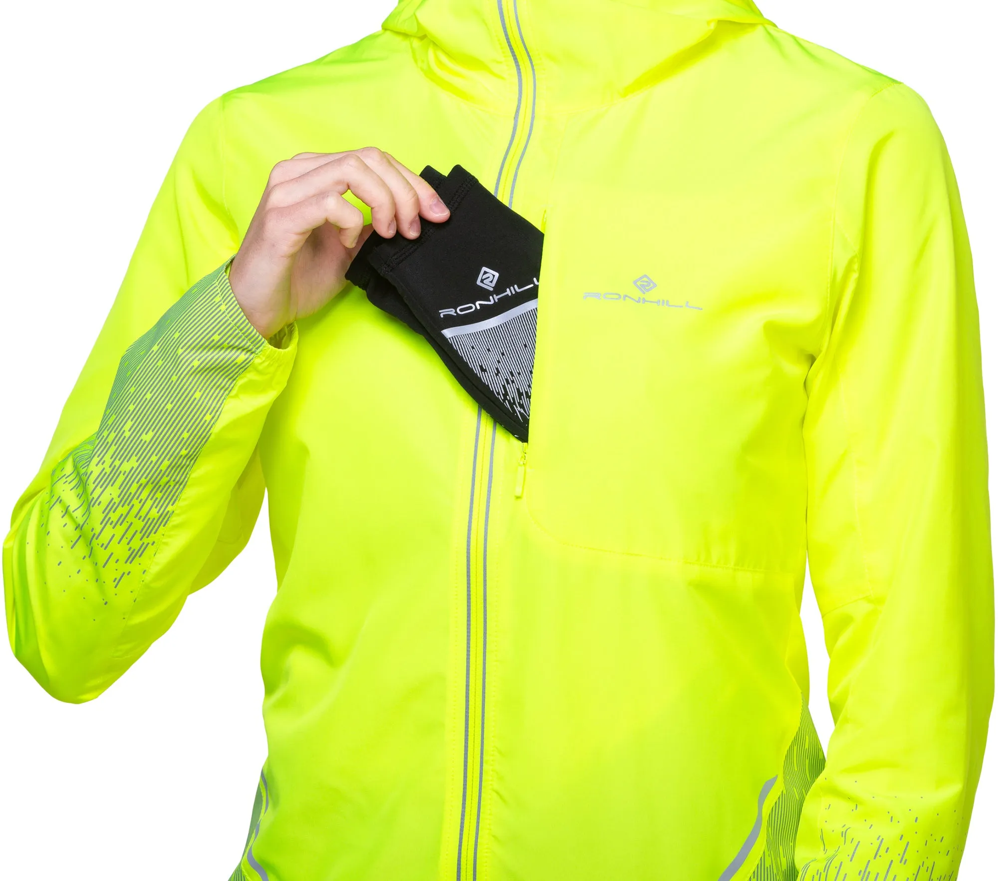 Kleidung Ronhill Damen Ronhill Tech Reflect Laufjacke für Damen - Gelb