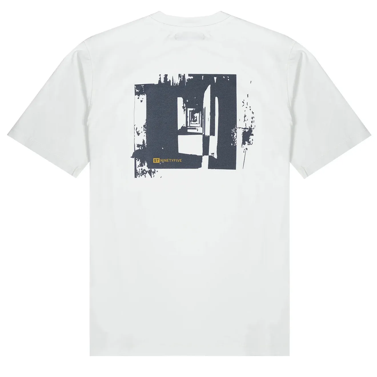 Kleidung St95 Herren ST95 Verlassenes Tee Off White