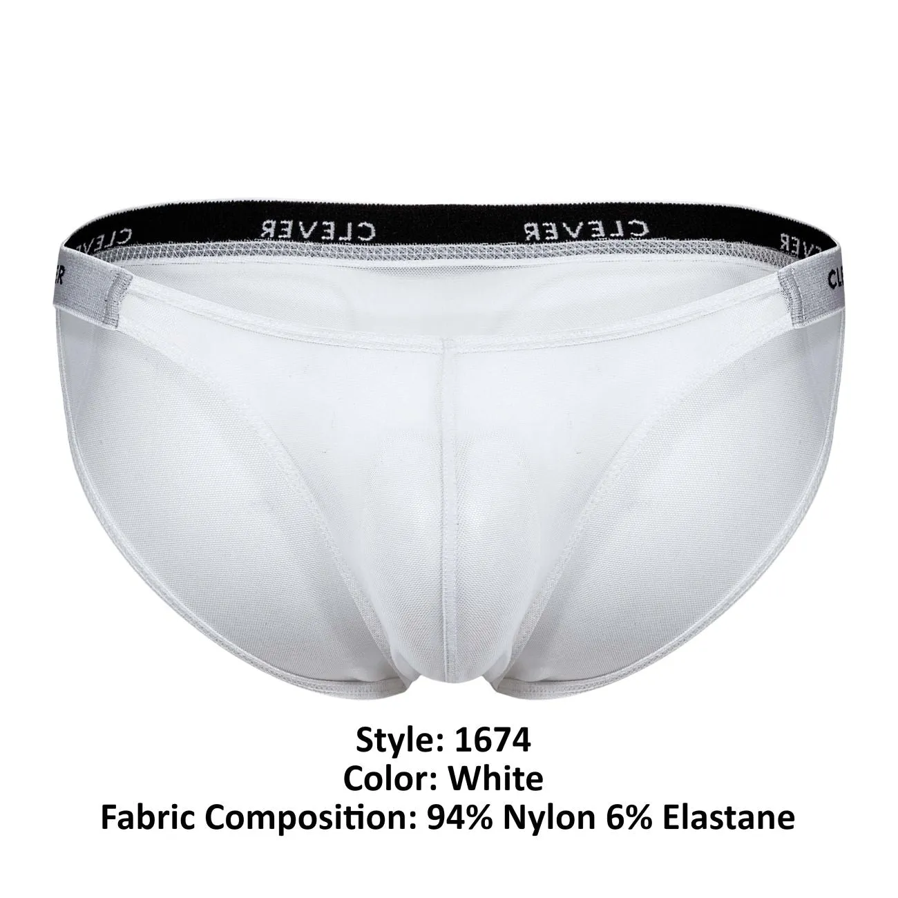 Clever Herrenunterwäsche Clever 1674 Legend Bikini Farbe Weiß