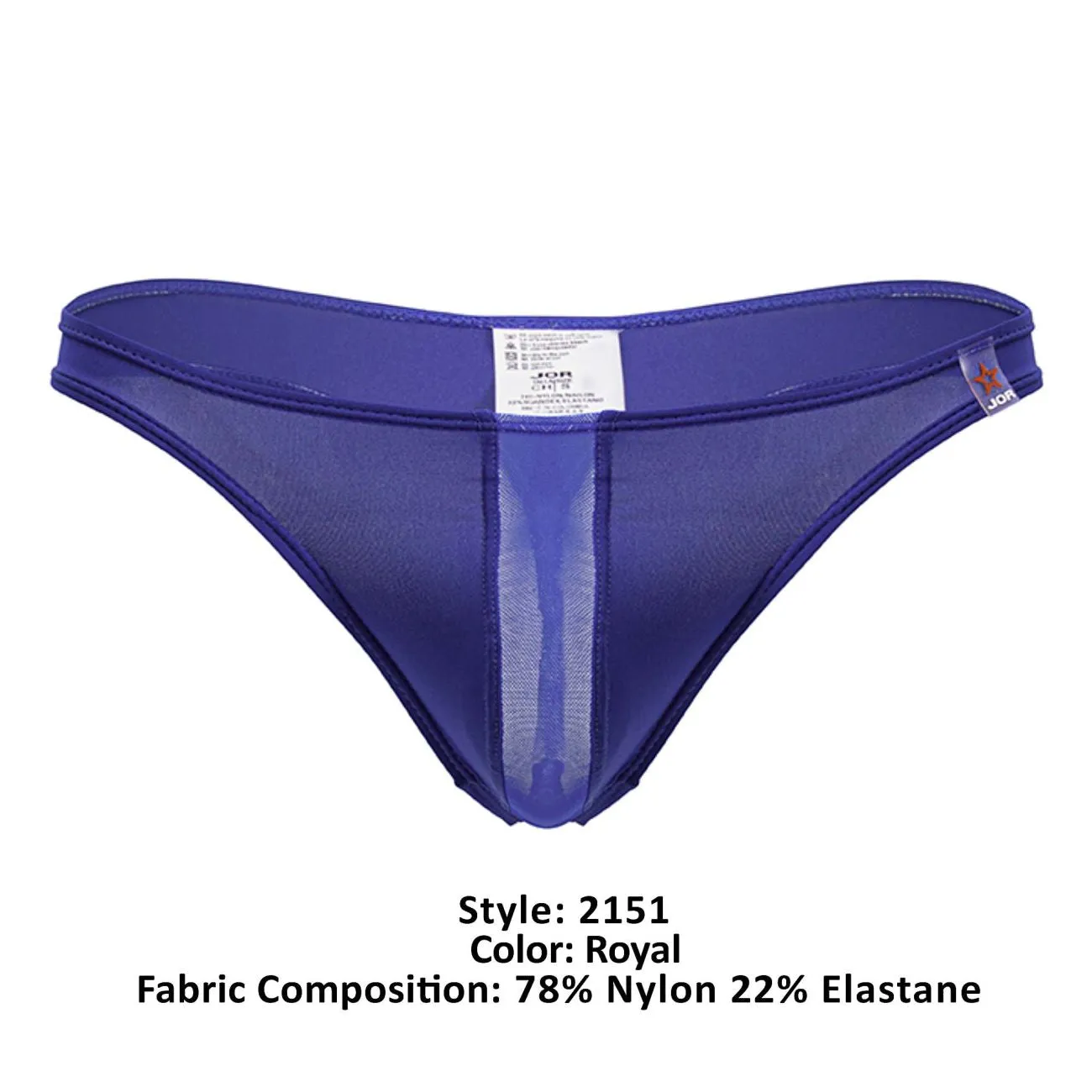 Bekleidung_Jor_Herrenunterwäsche JOR 2151 Apolo Tangas Farbe Royal