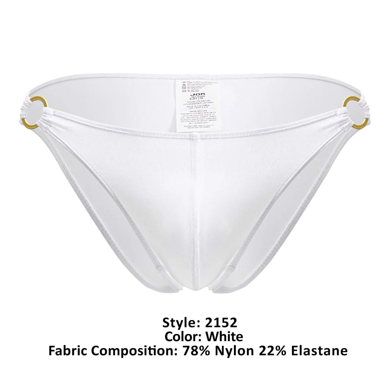 Bekleidung_Jor_Herrenunterwäsche JOR 2152 Magnus Bikini Farbe Weiß