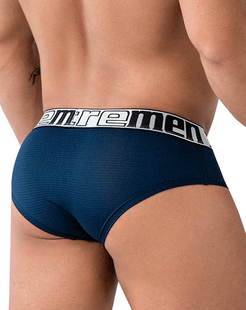 Clothing_Xtremen_Herrenunterwäsche Xtremen 91221 Mikrofaser-Slip Marine