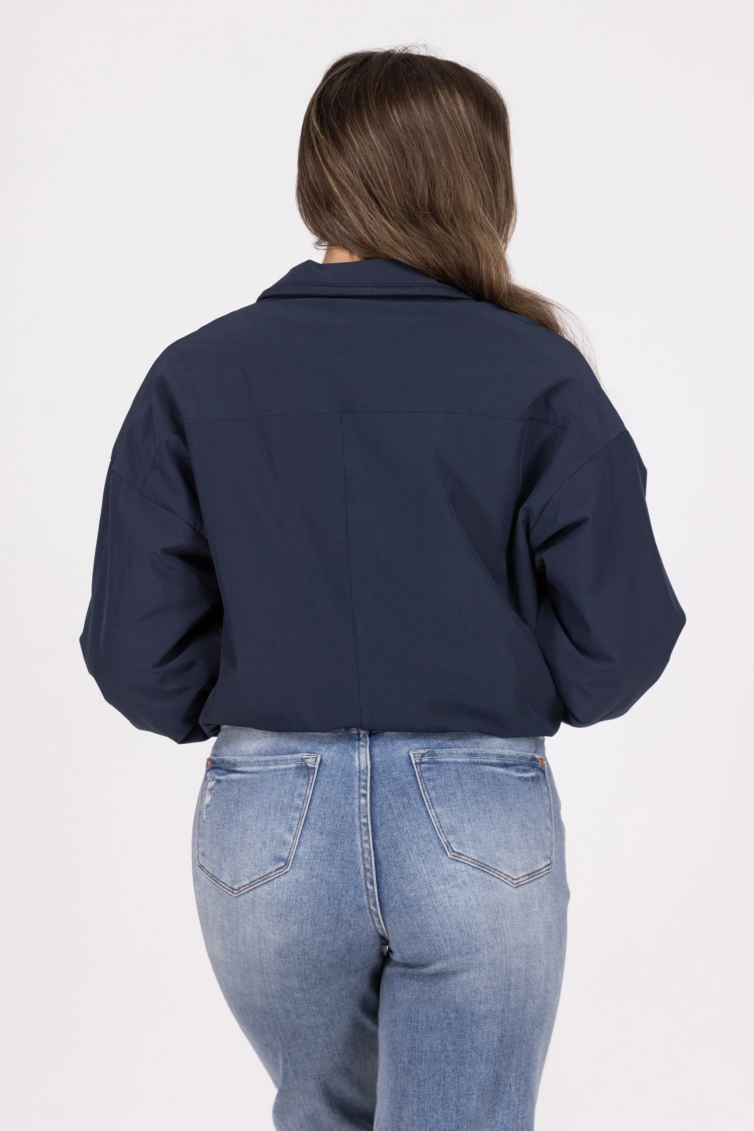 Come And Get Me Damen Pullover mit Stehkragen