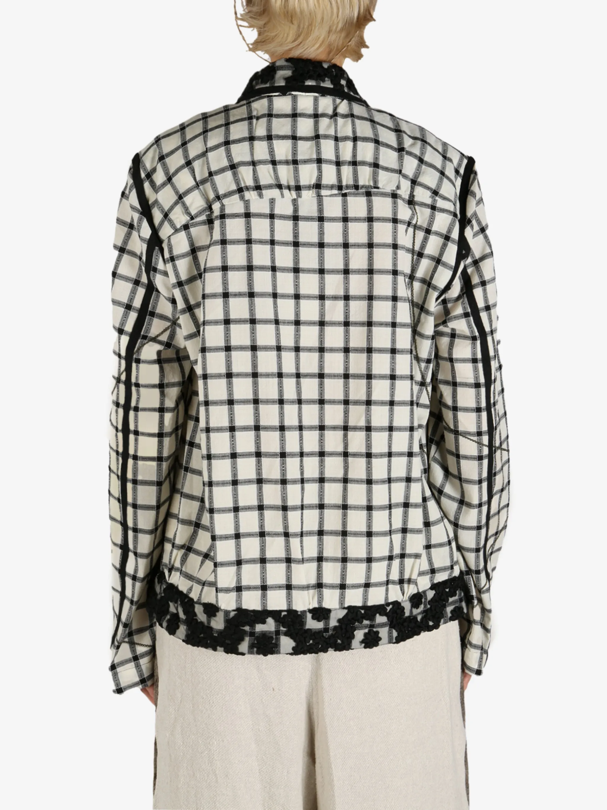 COMMUNS - Damen Karo Jacke Kleidung_communs