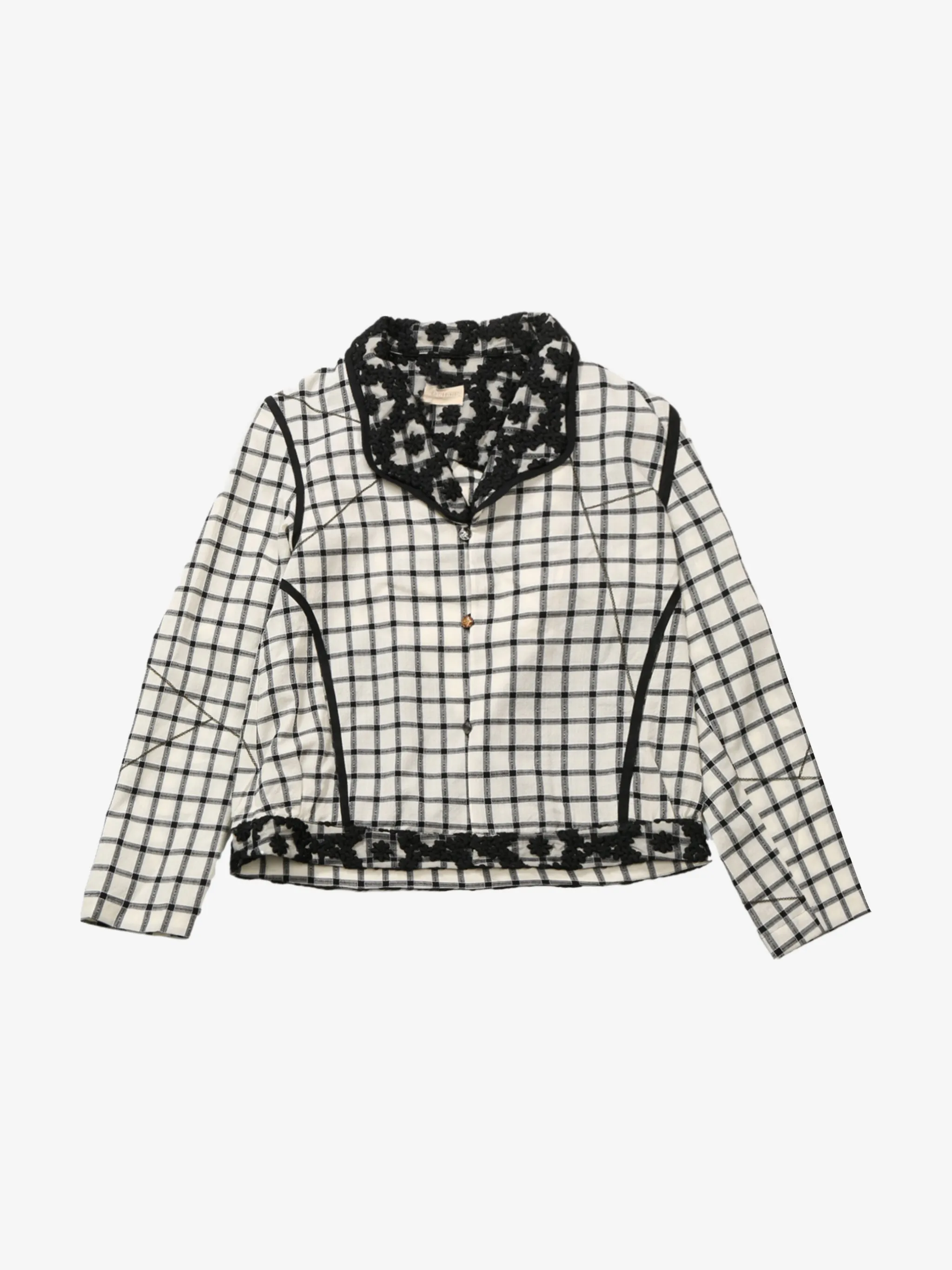 COMMUNS - Damen Karo Jacke Kleidung_communs