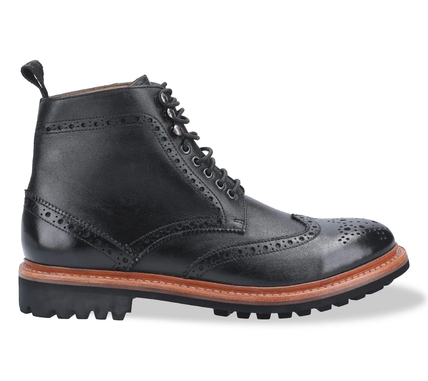 Cotswold Rissington Commando Brogue Stiefel Cotswold Schuhe