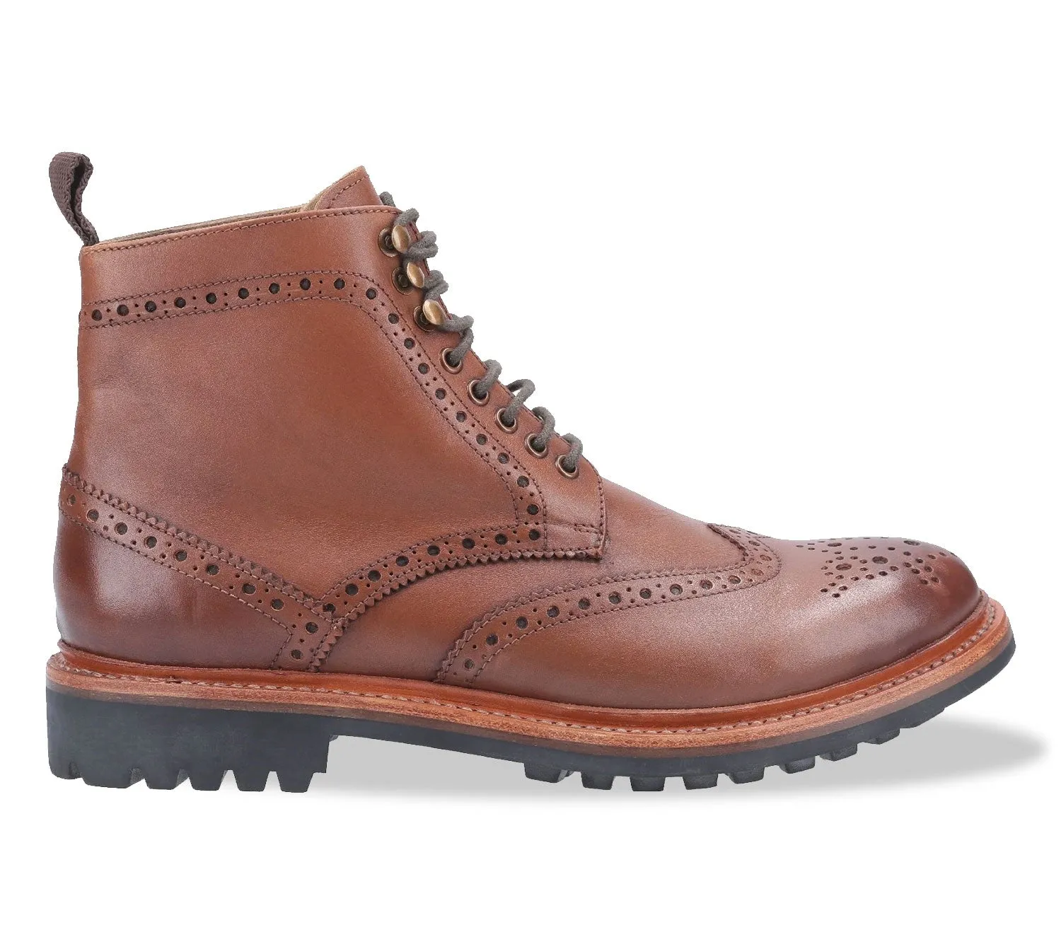 Cotswold Rissington Commando Brogue Stiefel Cotswold Schuhe