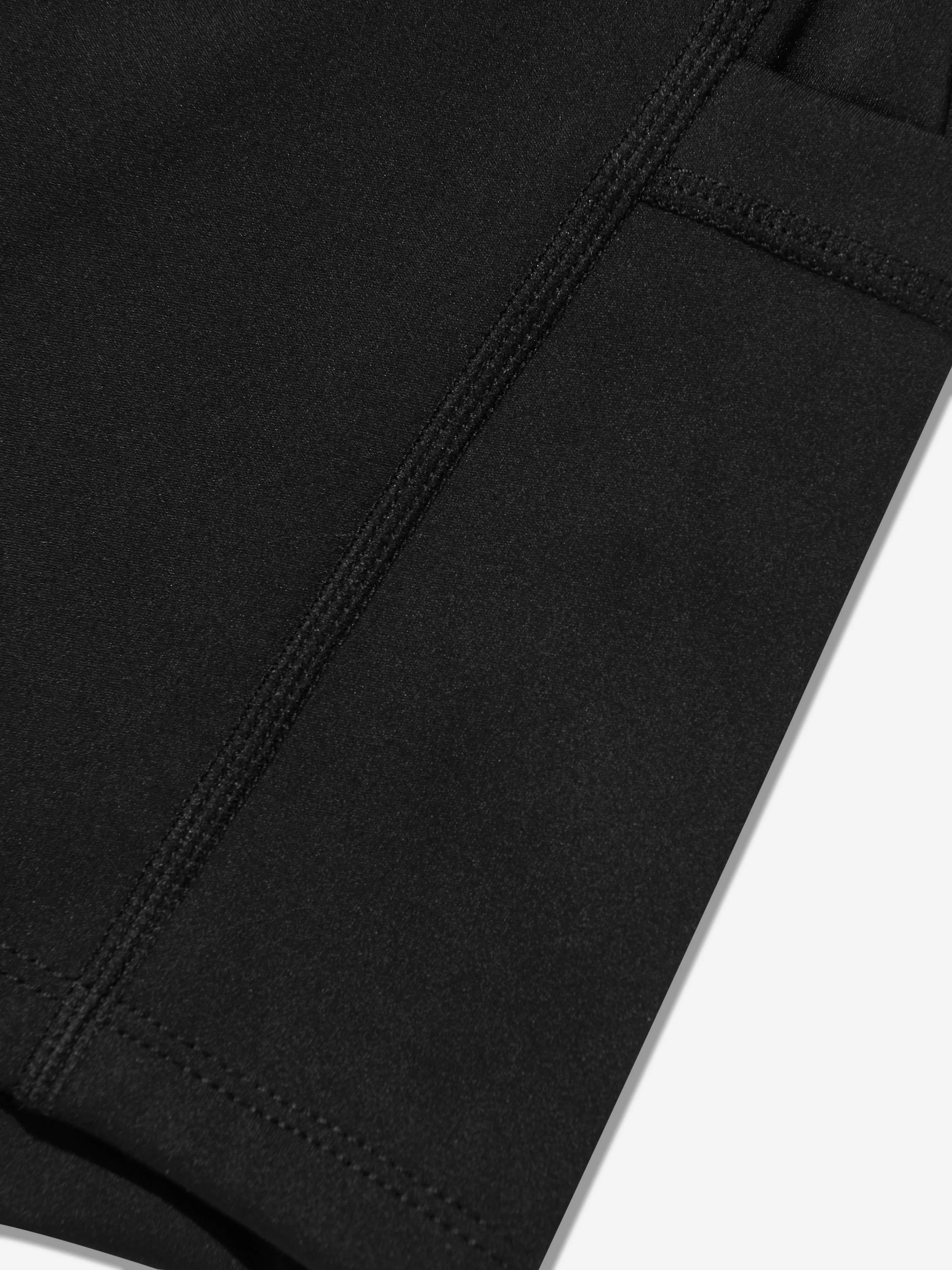 Danskin Mädchen Tennisrock mit gekreuzter Front in Schwarz