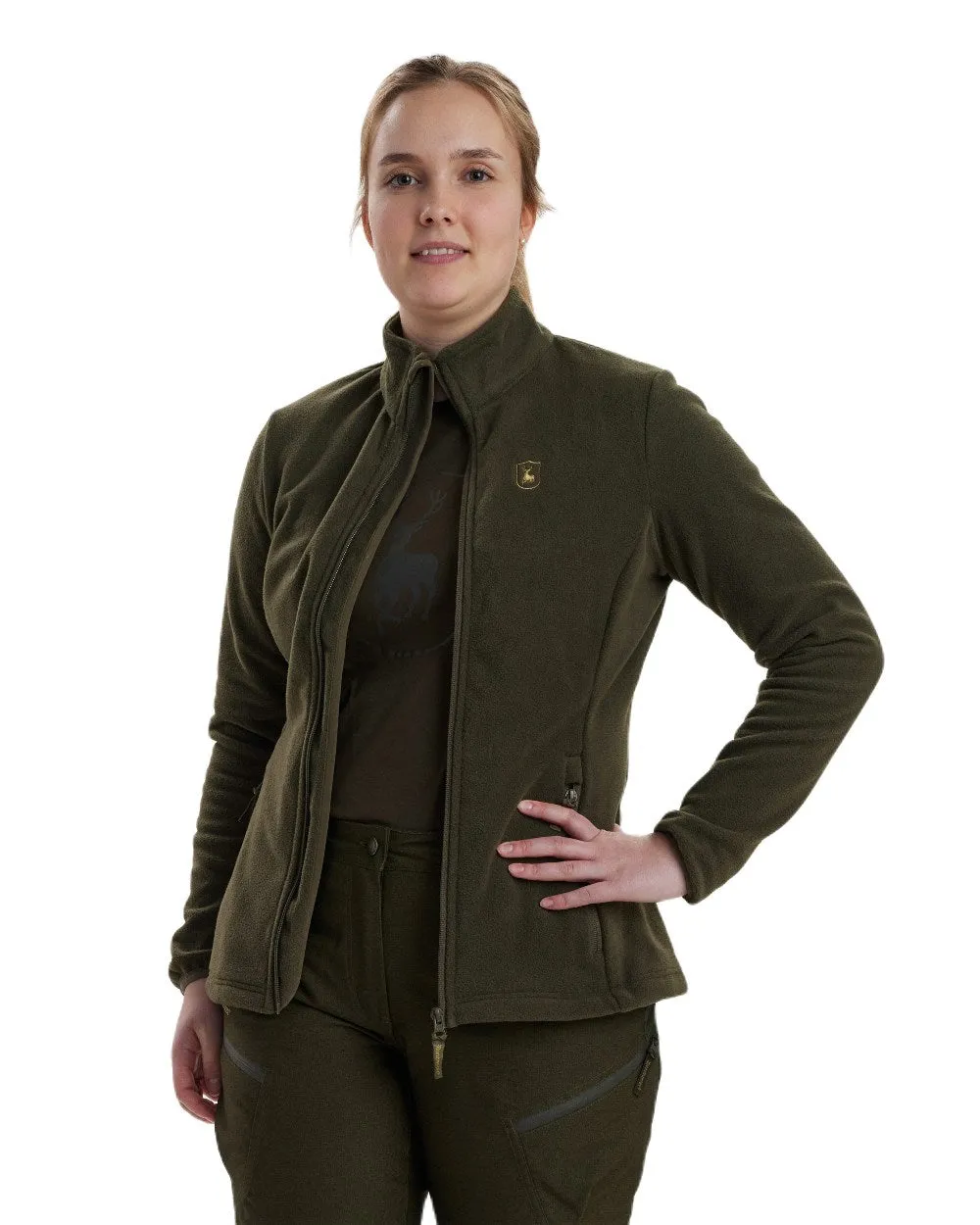 Deerhunter Damen Chasse Fleece Jacke Deerhunter