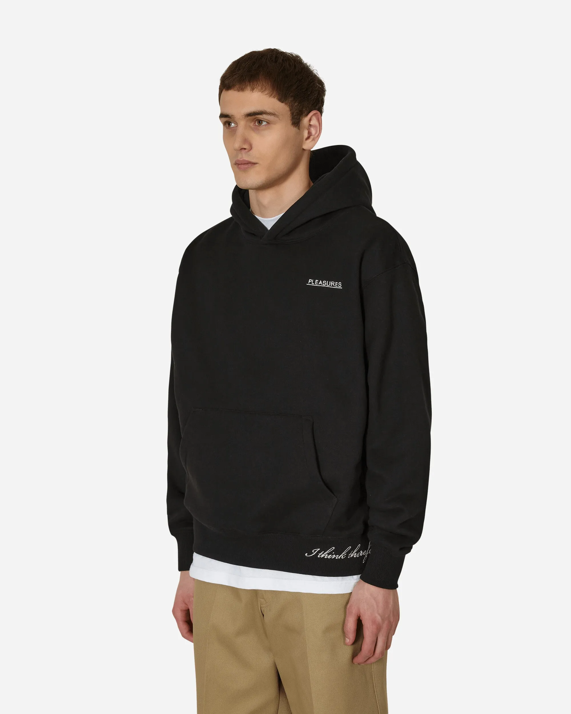 Discourse Kapuzenpullover Schwarz