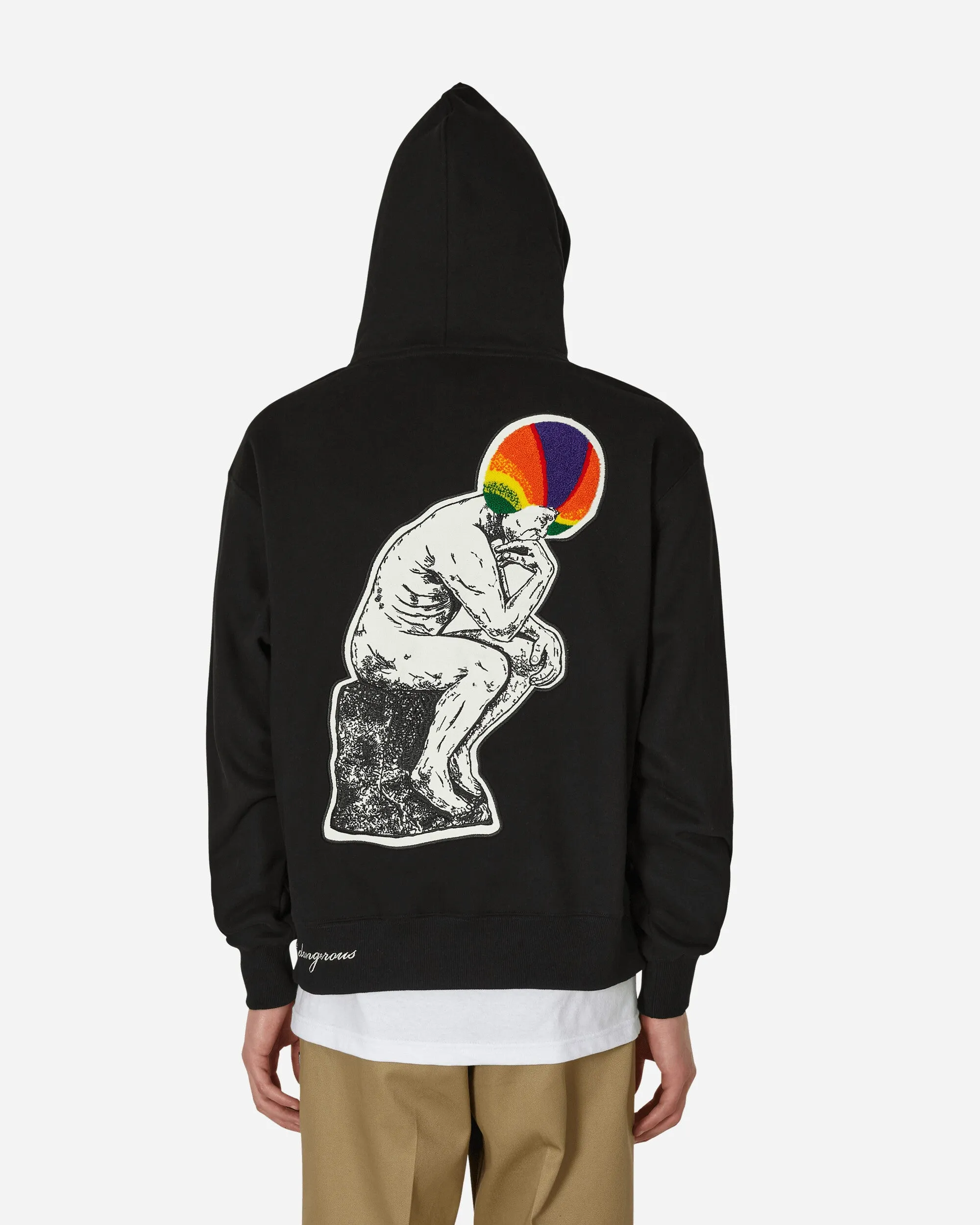 Discourse Kapuzenpullover Schwarz