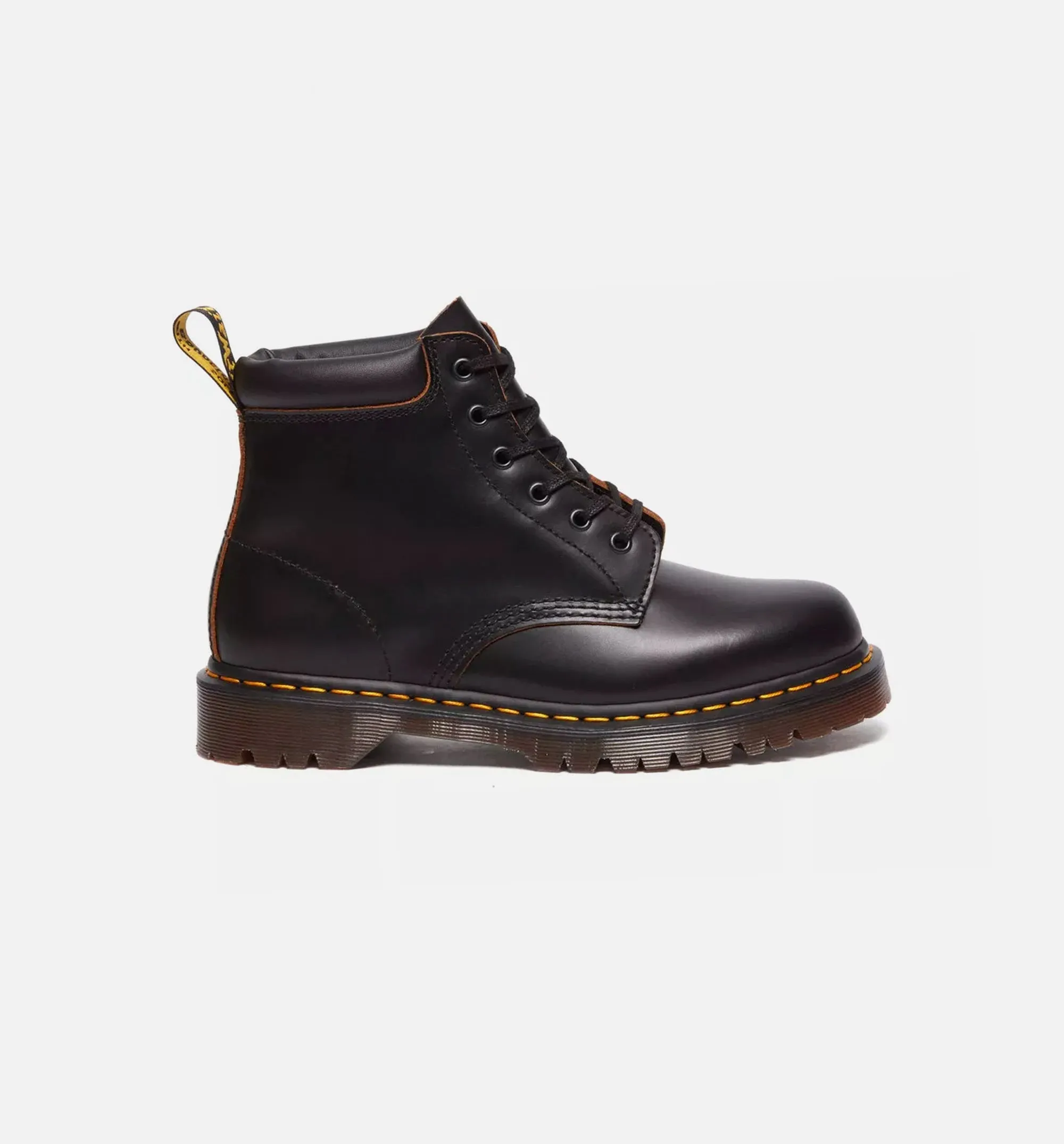 Dr. Martens Schuhe 939 Vintage Glattleder Wanderstiefel Herren - Schwarz