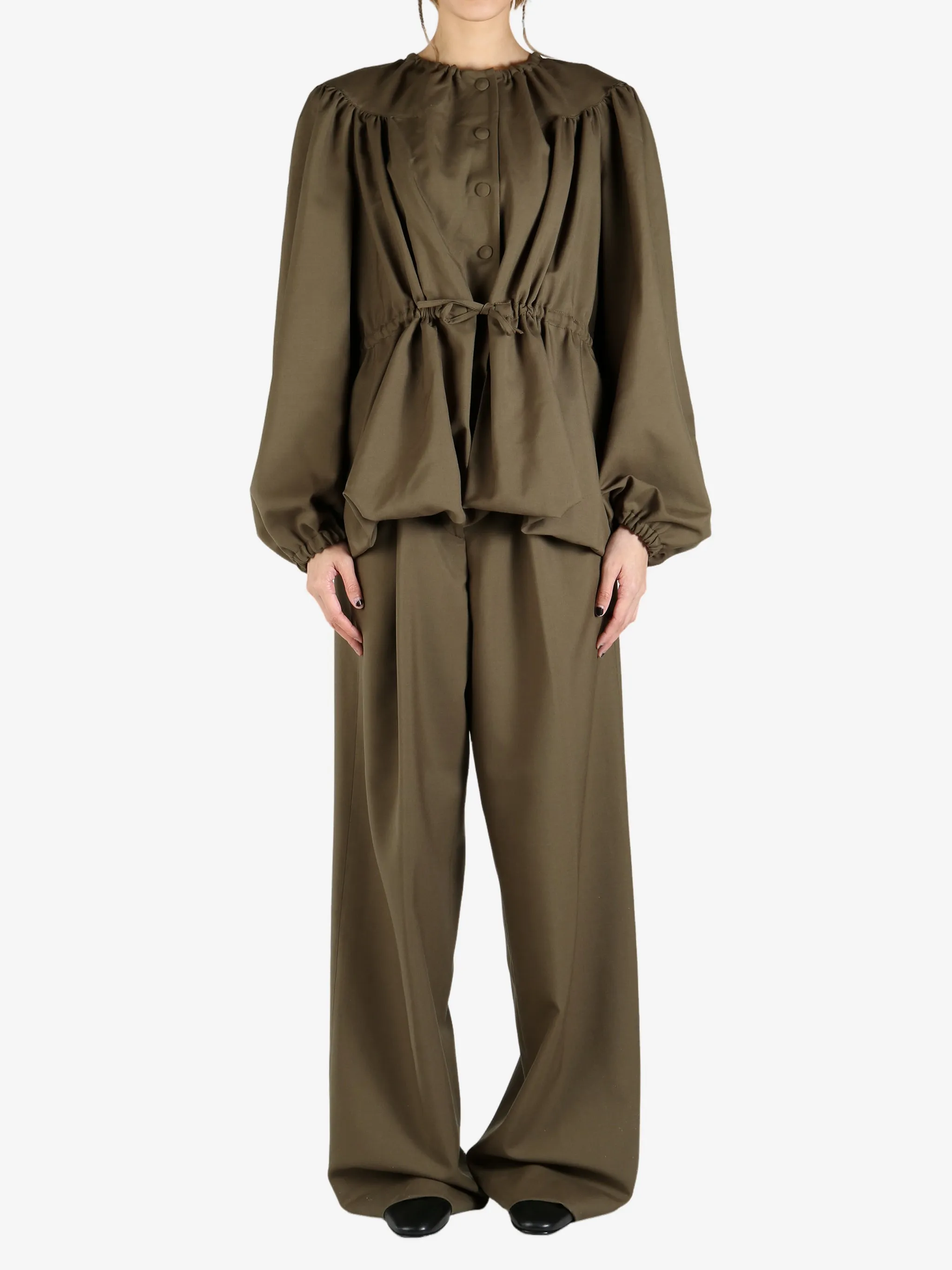 DRIES VAN NOTEN - Damen-Jacke mit Kordelzug Kleidung_dries-van-noten