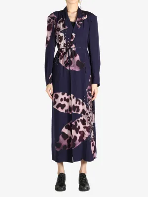 DRIES VAN NOTEN - Damen Viskose Blumenmuster Verzierter Mantel Bekleidung_dries-van-noten