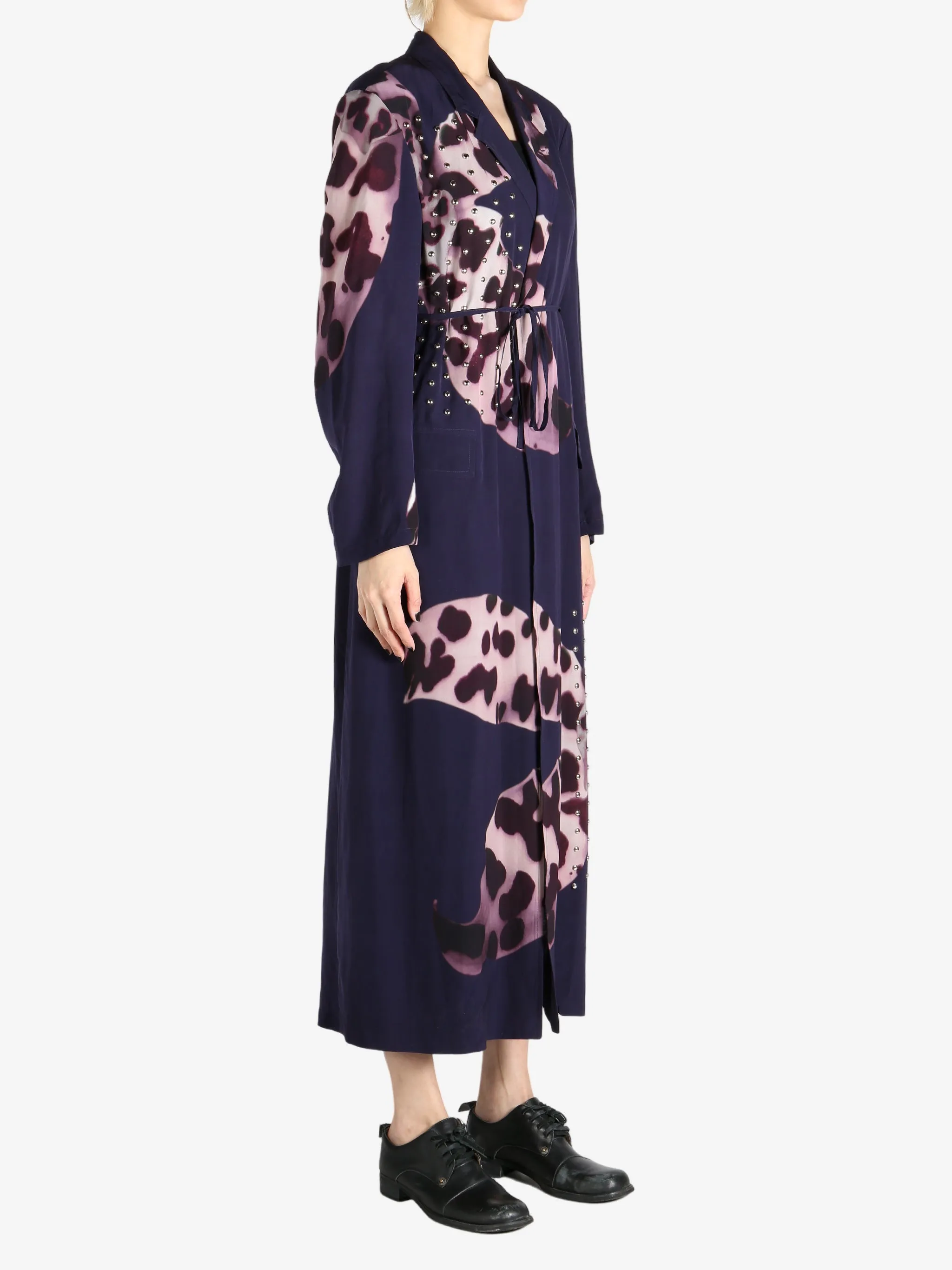 DRIES VAN NOTEN - Damen Viskose Blumenmuster Verzierter Mantel Bekleidung_dries-van-noten