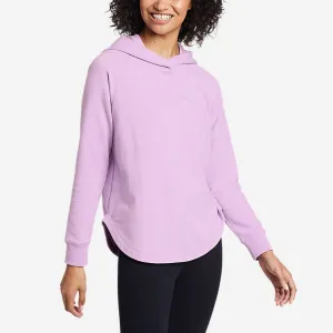 Eddie Bauer Damen Gemütliche Camp Shirttail Saum Kapuzenpullover - Orchidee Eddie Bauer