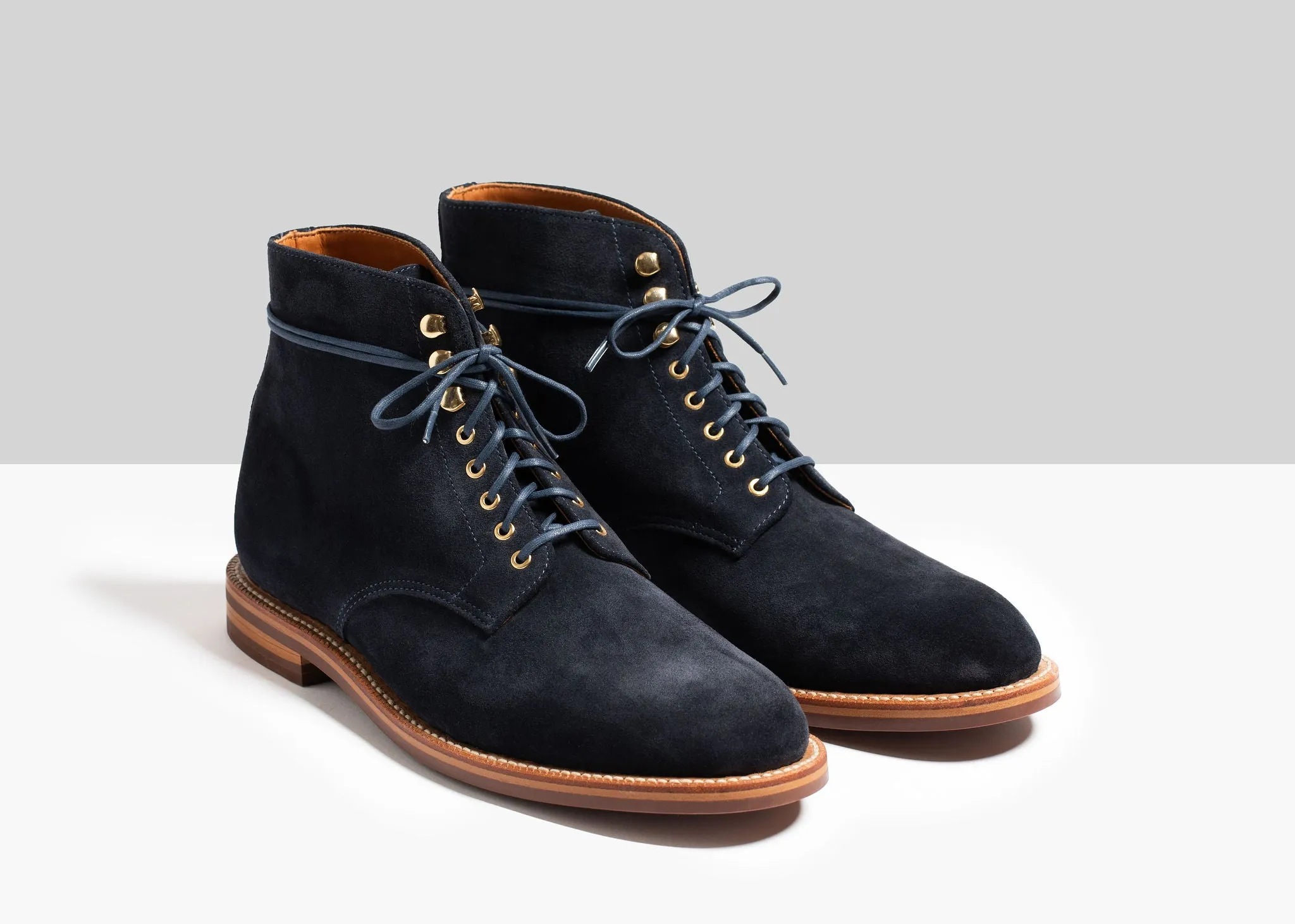 Edward Boot Midnight Wildleder