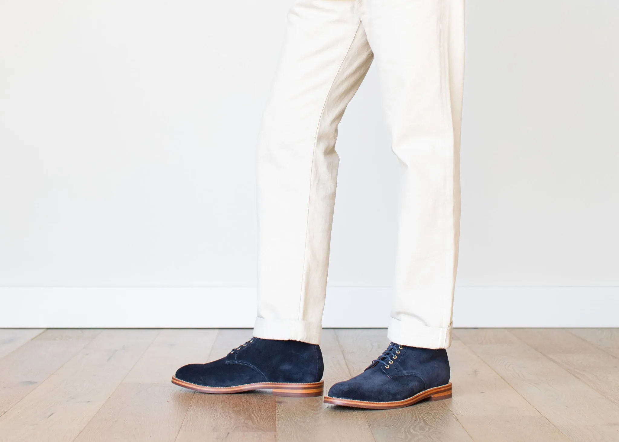 Edward Boot Midnight Wildleder