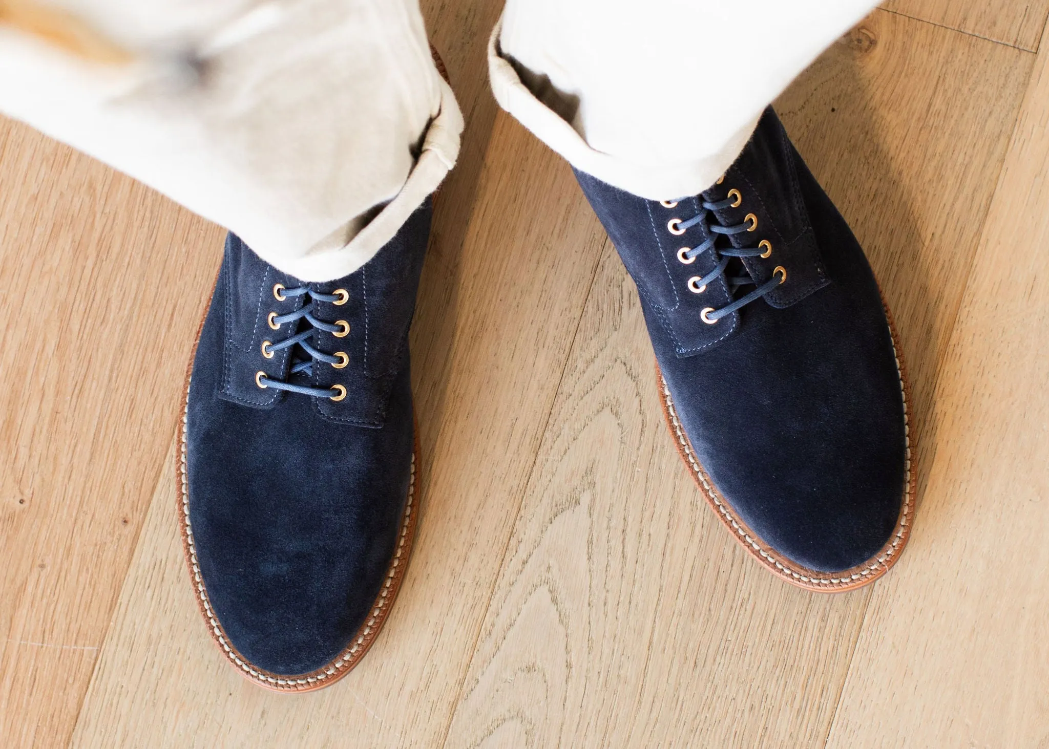 Edward Boot Midnight Wildleder
