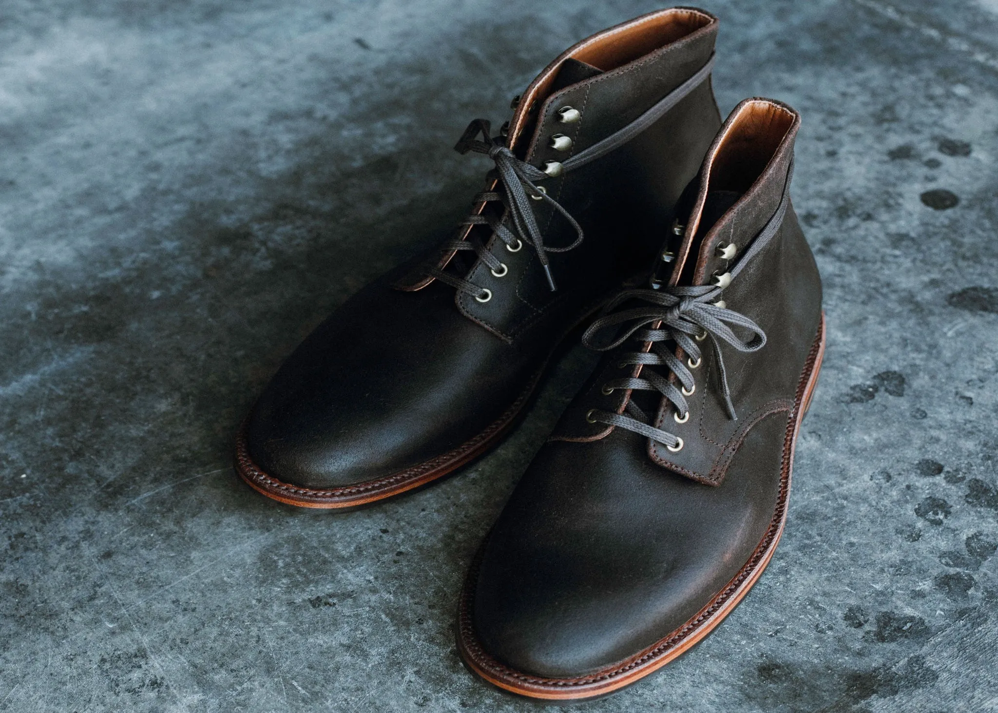 Edward Boot Tabak Gewachster Commander