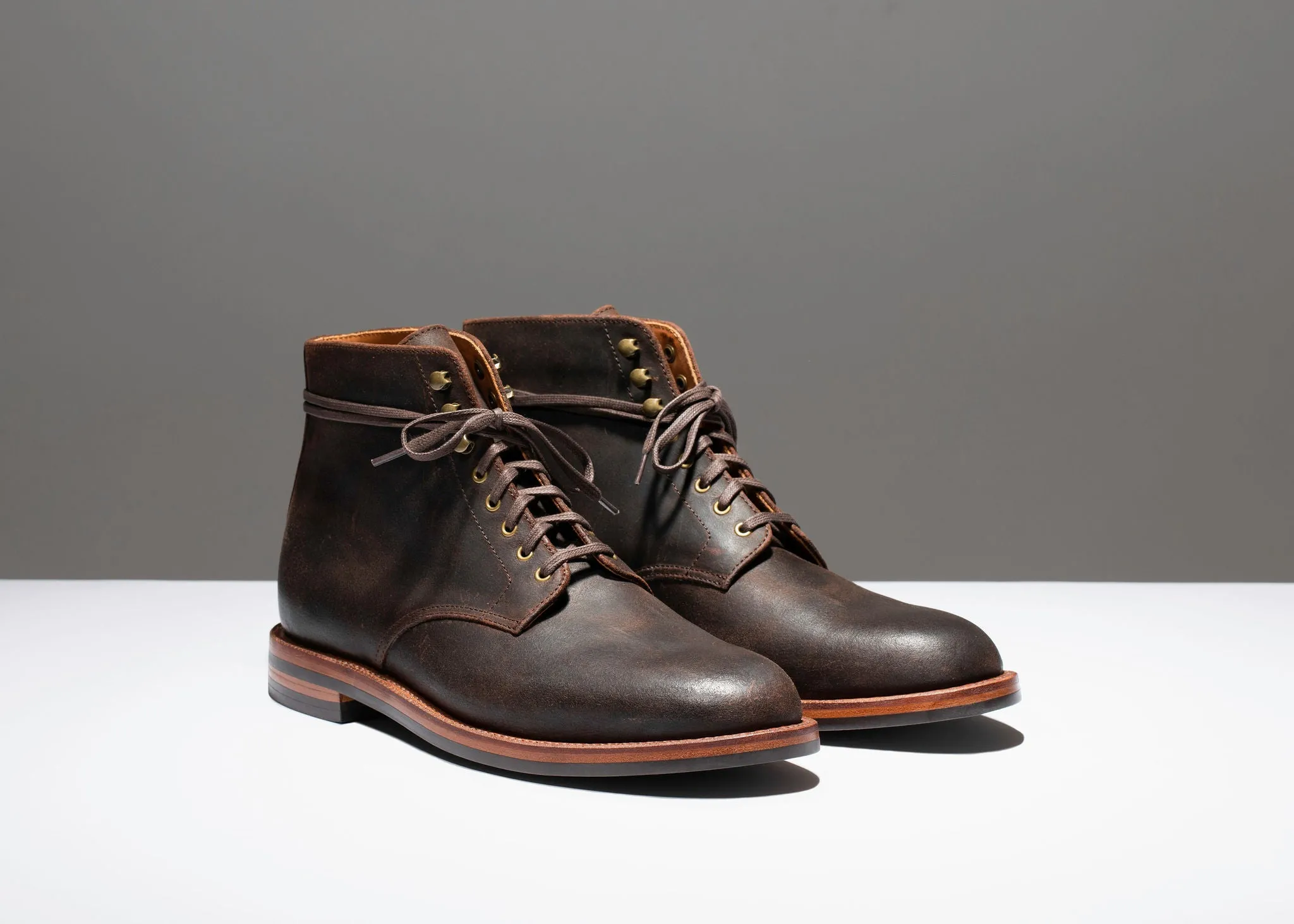 Edward Boot Tabak Gewachster Commander