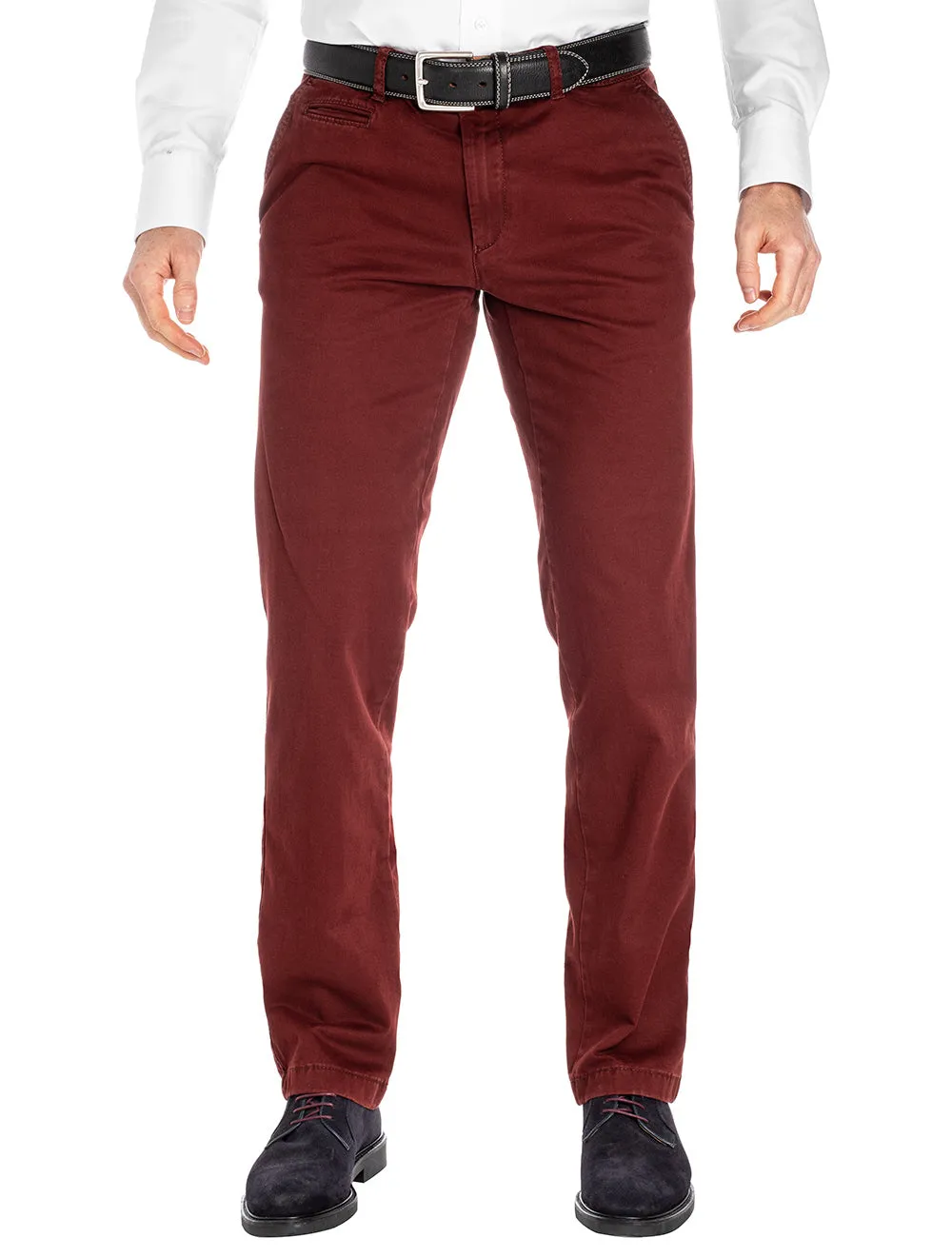 Everest Regular Chinos Wein