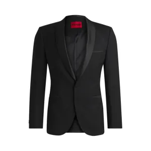 Extra-schlanke Smokingjacke aus Wolle