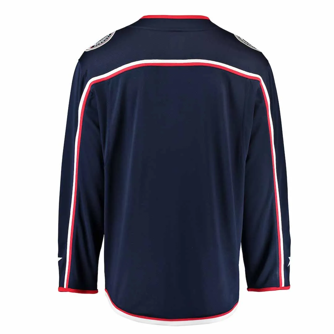 Fanatics - Kinder (Jugend) Columbus Blue Jackets Heimtrikot Breakaway (879Y CBJH 2GD BWH)