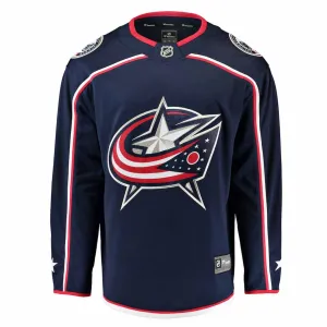 Fanatics - Kinder (Jugend) Columbus Blue Jackets Heimtrikot Breakaway (879Y CBJH 2GD BWH)