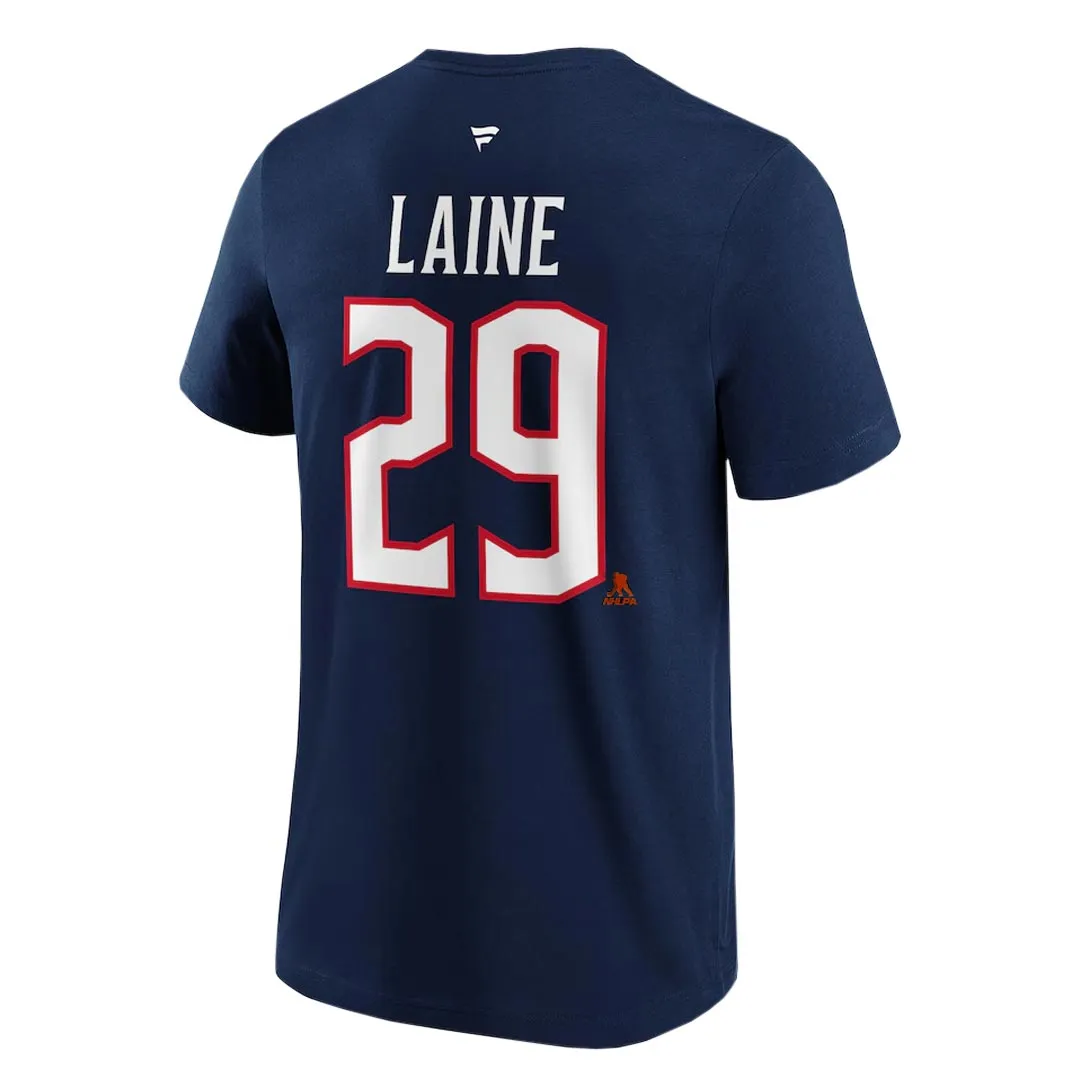 Fanatics - Herren Columbus Blue Jackets Patrik Laine T-Shirt (QF6E 4506 HL7 6Z0)