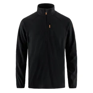 Fjallraven Ovik Lite Fleece Halbzip Schwarz