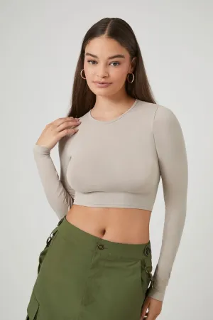 Forever 21 Nahtloses Crop Top für Damen von Forever 21