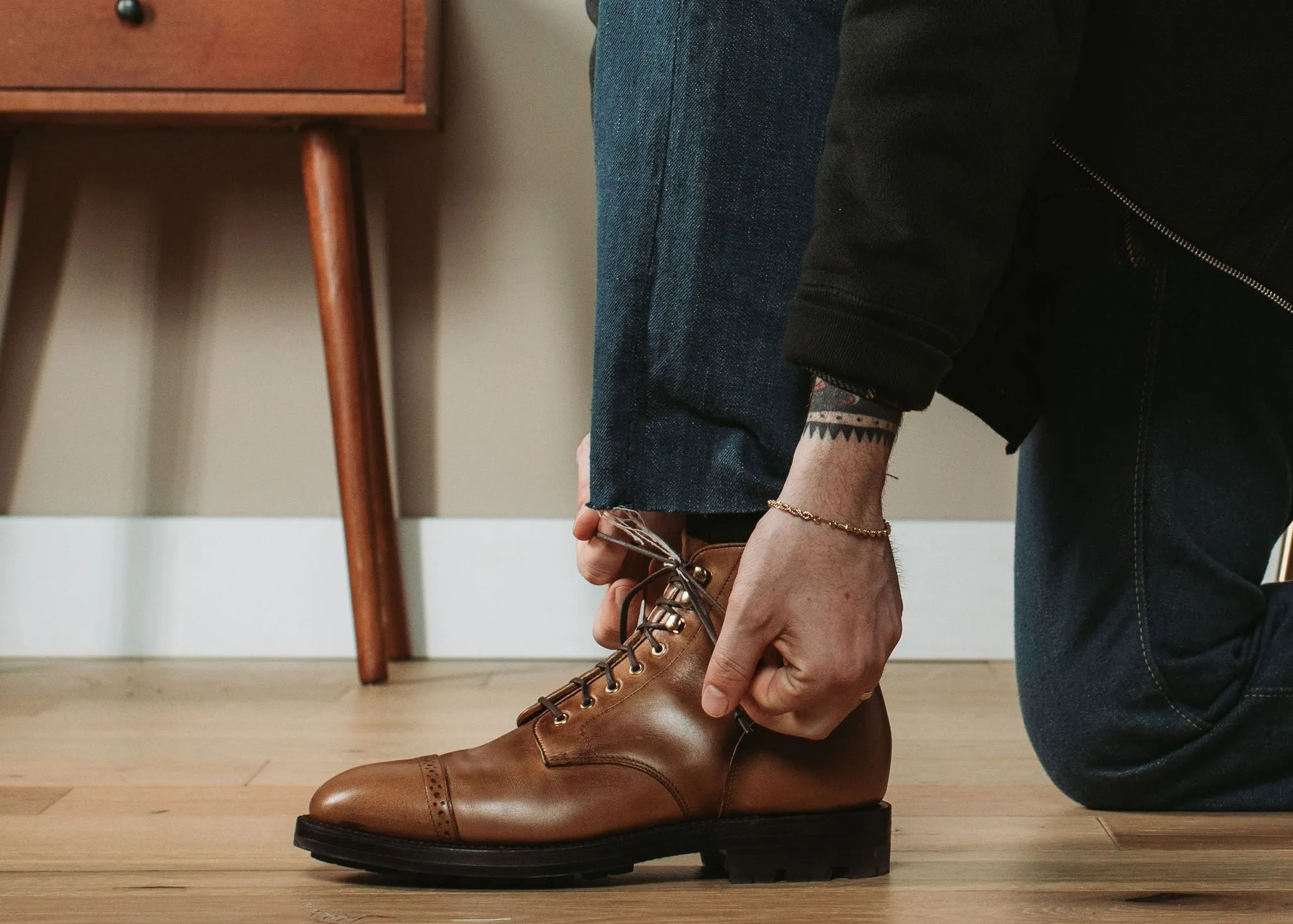 Garrison Boot Dune Chromexcel
