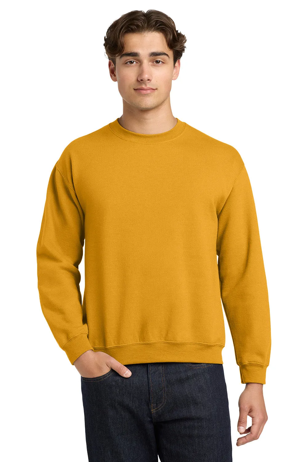Gildan Herren Fleece Pullover mit Pillenresistenz - Gold
