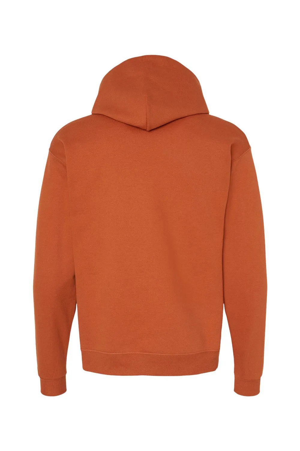 Hanes Herren EcoSmart Print Pro XP pillenresistente Kapuzenpullover Hoodie mit Beuteltasche - Texas Orange