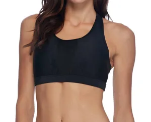 Hang Tight High-Impact-Sport-BH in Schwarz