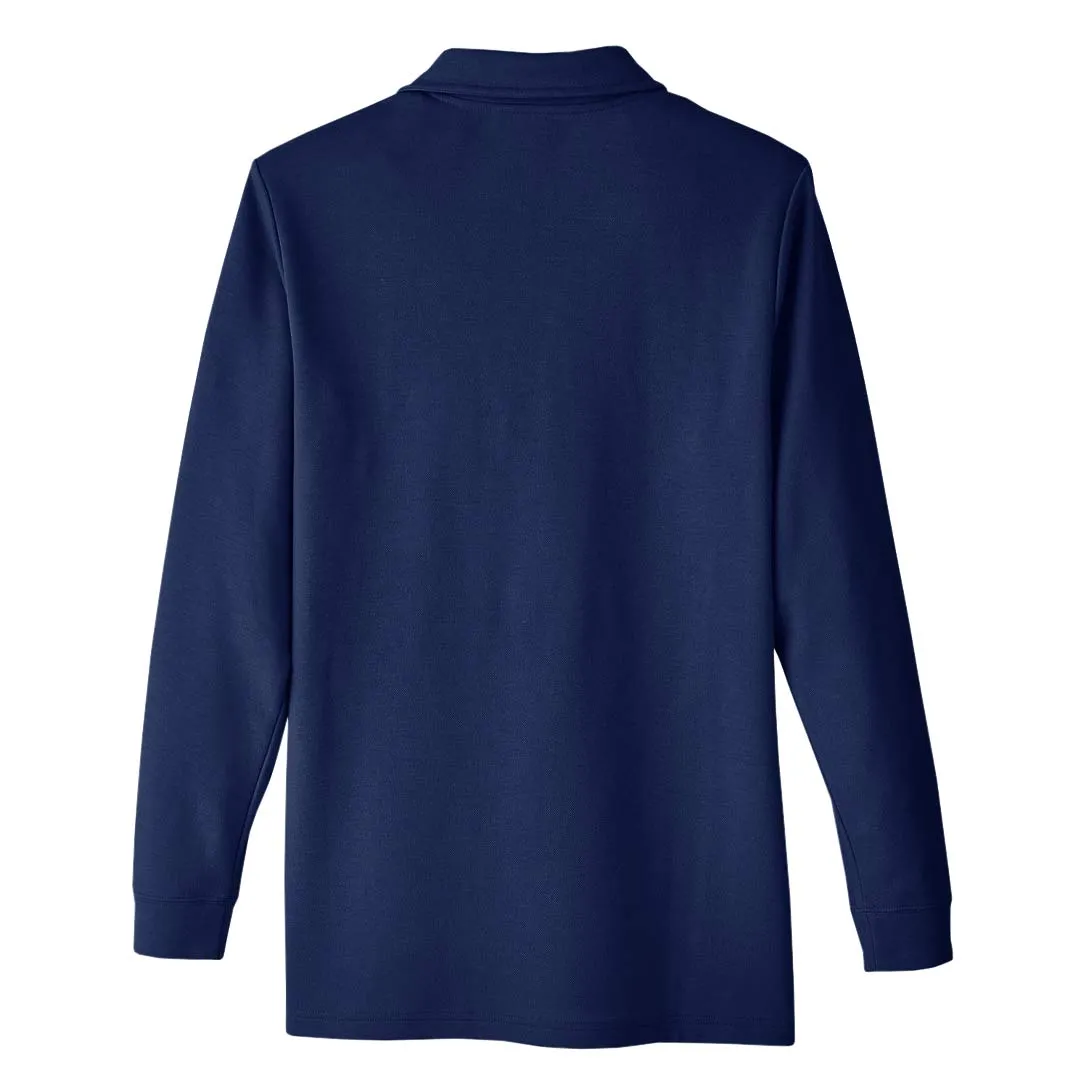 Harriton - Herren Fleece-Pullover mit Stainbloc-Piqué (M709 NP)