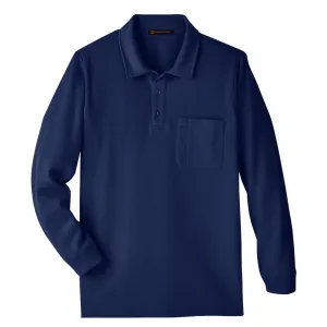 Harriton - Herren Fleece-Pullover mit Stainbloc-Piqué (M709 NP)