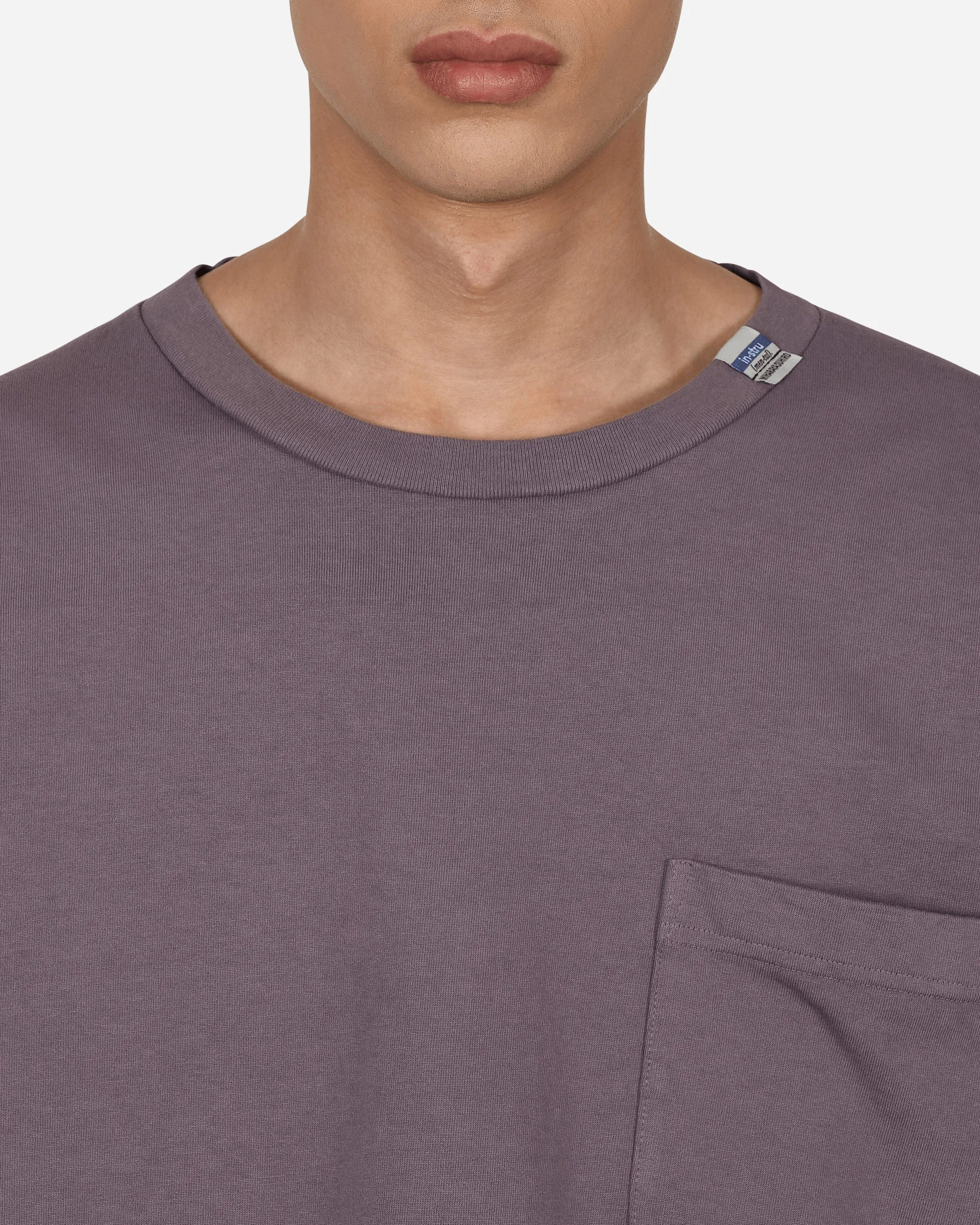 Schweres Langarmshirt Lila