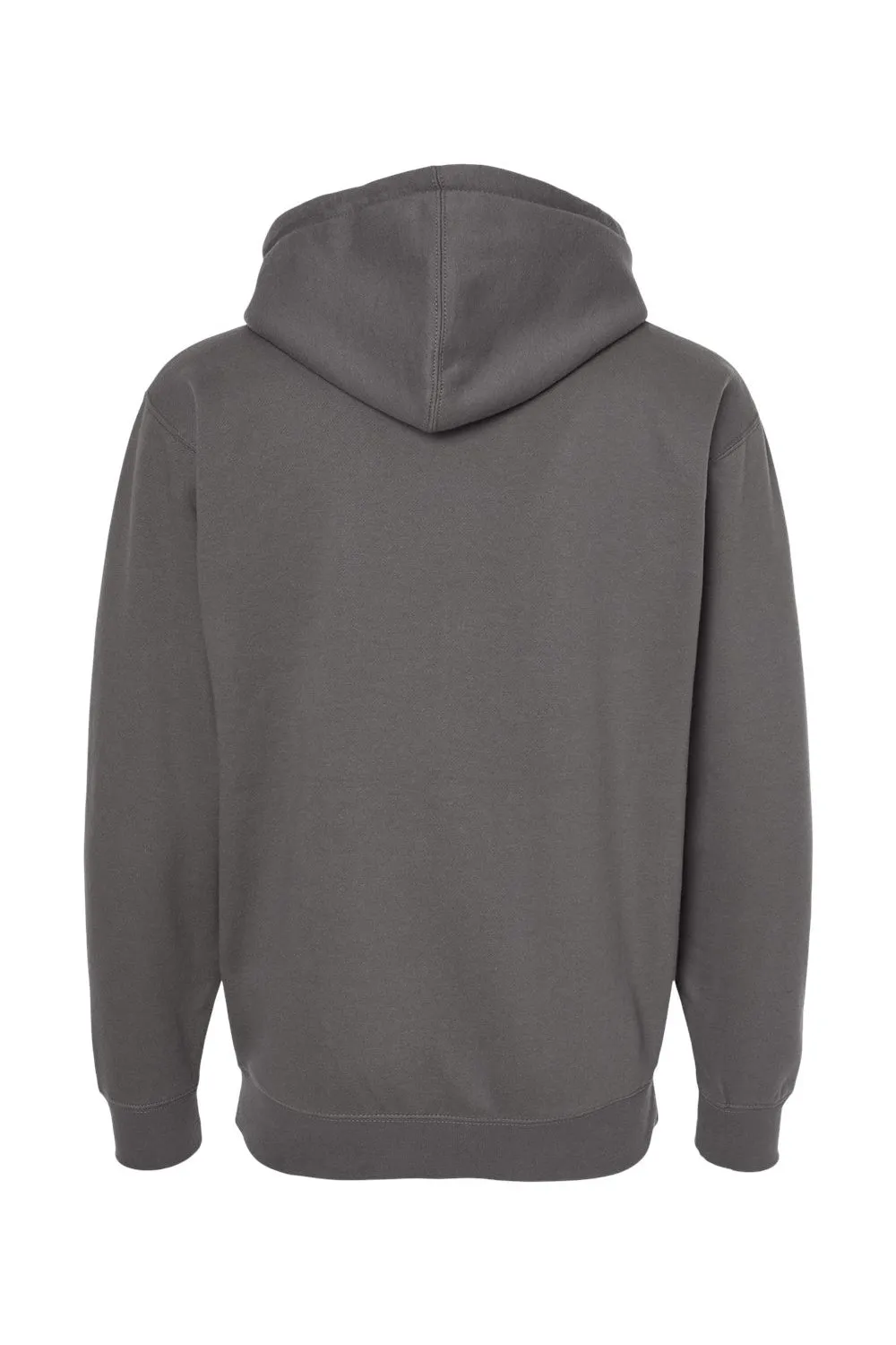 Independent Trading Company Herren Kapuzenpullover mit Reißverschluss und Taschen - Anthrazitgrau